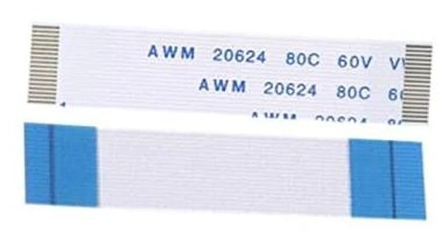 Main image of 2X Flex Ribbon Cable Replacement Compatible with Sony PlayStation 5 PS5 KES-497A KEM-497AAA Console (18pins Gamepad Touchpad)