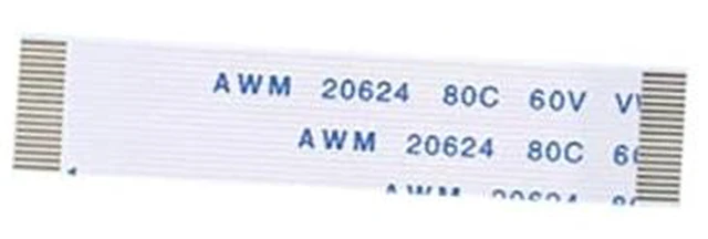 Alt view image 7 of 7 - 2X Flex Ribbon Cable Replacement Compatible with Sony PlayStation 5 PS5 KES-497A KEM-497AAA Console (18pins Gamepad Touchpad)