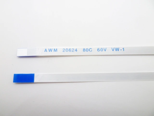 Alt view image 5 of 7 - 2X Flex Ribbon Cable Replacement Compatible with Sony PlayStation 5 PS5 KES-497A KEM-497AAA Console (6pins LED Light Board PCB Host)