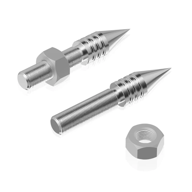 Alt view image 3 of 7 - 4Pcs Speaker Spikes Stainless Steel Load 400KG(M6) HiFi Speaker Anti-Vibration Spikes Isolation Spikes Stand Foot for Speaker, Subwoofer, Amplifier, CD DVD Player