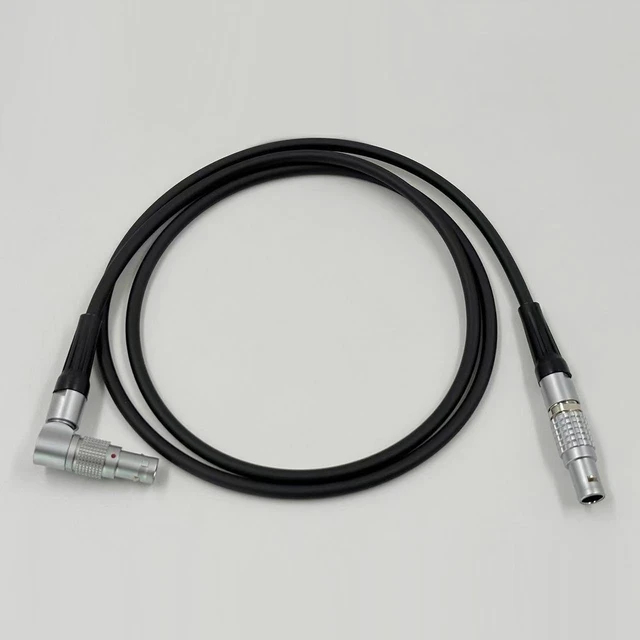 Alt view image 7 of 7 - Rotatable Right Angle Lemo-Compatible 0B 2 Pin Male to 2Pin Male Power Cable Suitable for Teradek Bond, SmallHD Monitor, ARRI Alexa, RED DSMC2, Z CAM E2 F6/S6, Transvideo, Preston, 39