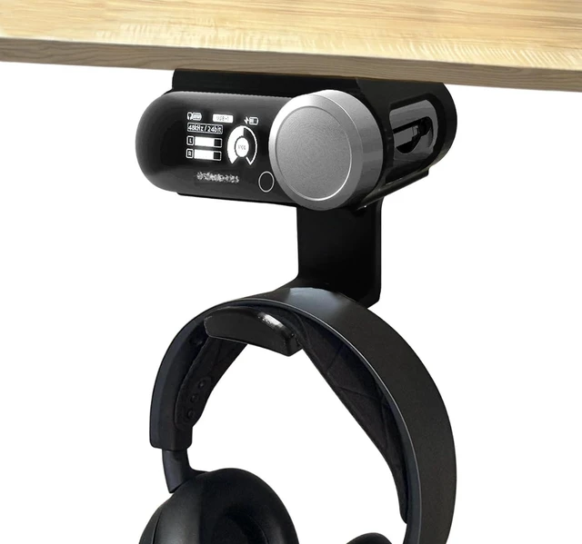 Main image of Under Desk Headphone Hanger Stand for SteelSeries Arctis Nova Pro Wireless Base Station with DockArctis Pro Wireless NOVA Headphone Hanger Stand