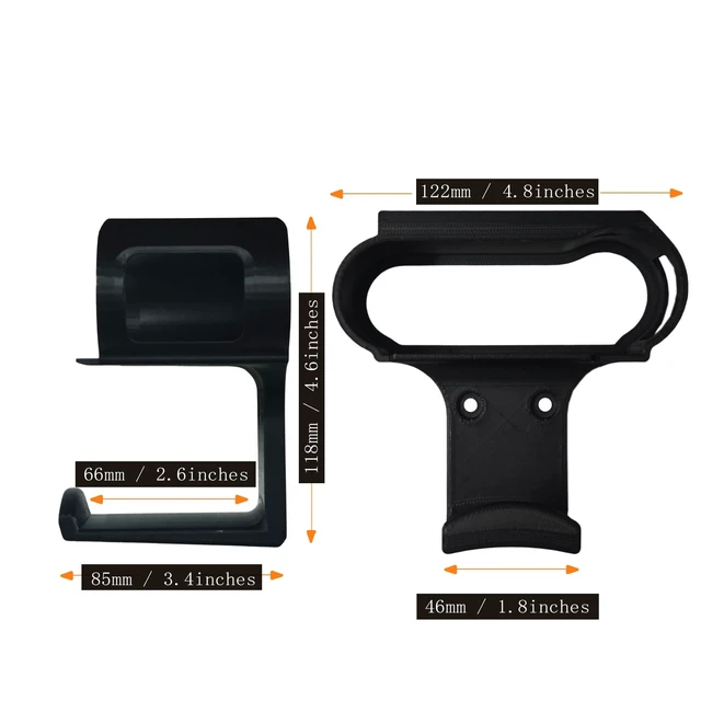 Alt view image 7 of 7 - Under Desk Headphone Hanger Stand for SteelSeries Arctis Nova Pro Wireless Base Station with DockArctis Pro Wireless NOVA Headphone Hanger Stand