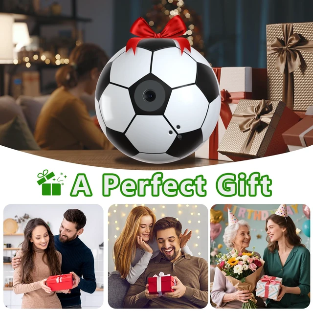 Alt view image 5 of 7 - 2026 Mini Keychain Ball Camera - 1080P FHD Tiny Digital Cameras with 16GB Card, 0.96" Screen & 12 Filters, Funny Compact Micro Pocket Cam Gift for Sports Fans,Kids,Birthdays,Party