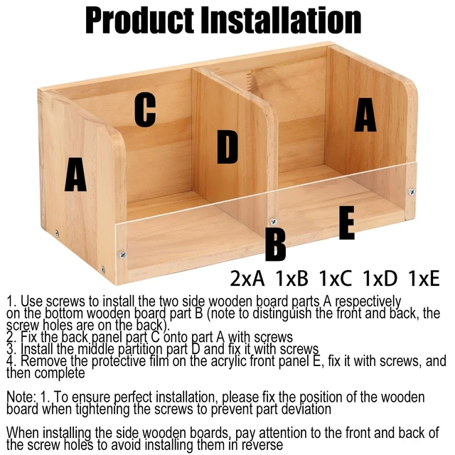 Alt view image 4 of 7 - CD Holder Retro CD Rack Organizer, Wooden CD Holder Stand, CD Storage Rack, Game Disc Display CD Organizer Desk Stand Protection Storage Cube for Theatre Room Collectibles
