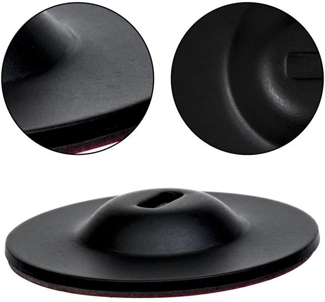 Alt view image 3 of 6 - Anchor Plate Adhesive Security Plate, Laptop Lock Plate with Slot, Universal Lock Plate for Laptop, Monitor, Smart Phone,Tablet, Other Electronic Products 4 Pack (Black)