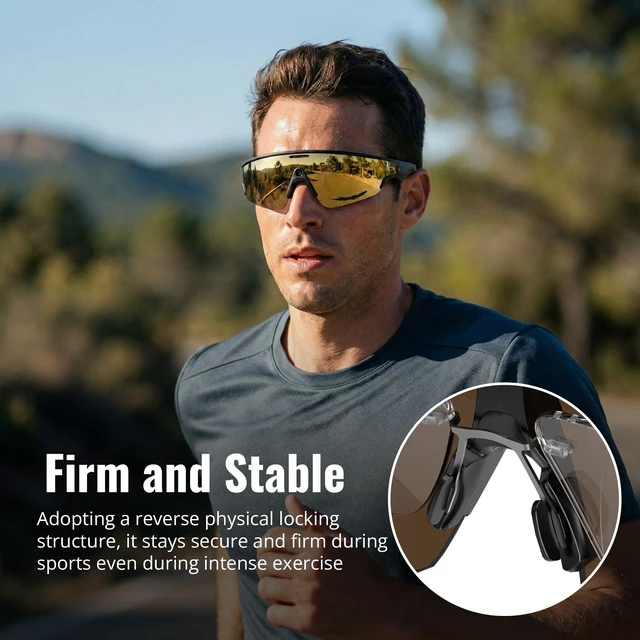 Alt view image 2 of 7 - HiBloks Clip-On Lenses for Oakley Meta Vanguard Glasses Custom Prescription Lens Replaceable Clip-On for Custom Prescription Lenses with Eyeglasses Cloth Accessory for Oakley Vanguard Glasses, Clear