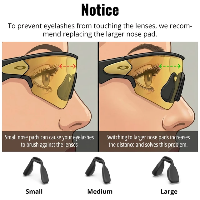 Alt view image 4 of 7 - HiBloks Clip-On Lenses for Oakley Meta Vanguard Glasses Custom Prescription Lens Replaceable Clip-On for Custom Prescription Lenses with Eyeglasses Cloth Accessory for Oakley Vanguard Glasses, Clear