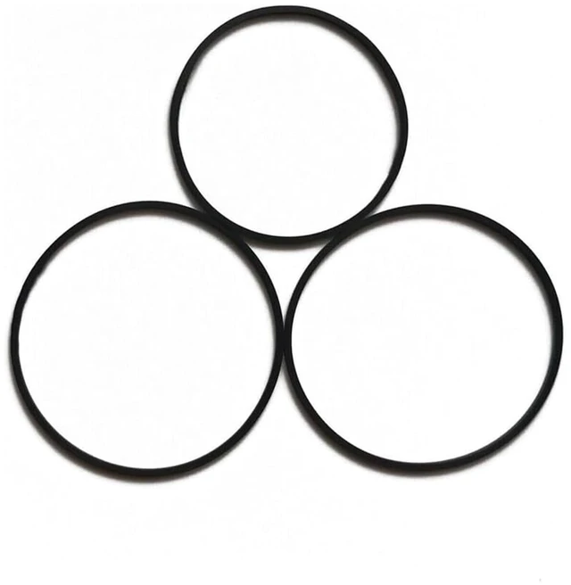 Main image of 2 Drive Belts & 1 Door Belt CD Player Belts Fit for Sony CDP-CX300 3-Piece Kit,Replaces 421606101, 421932601; Fits CDP-CX300 CX350 CX355 DVP-CX777ES DVP-CX985V