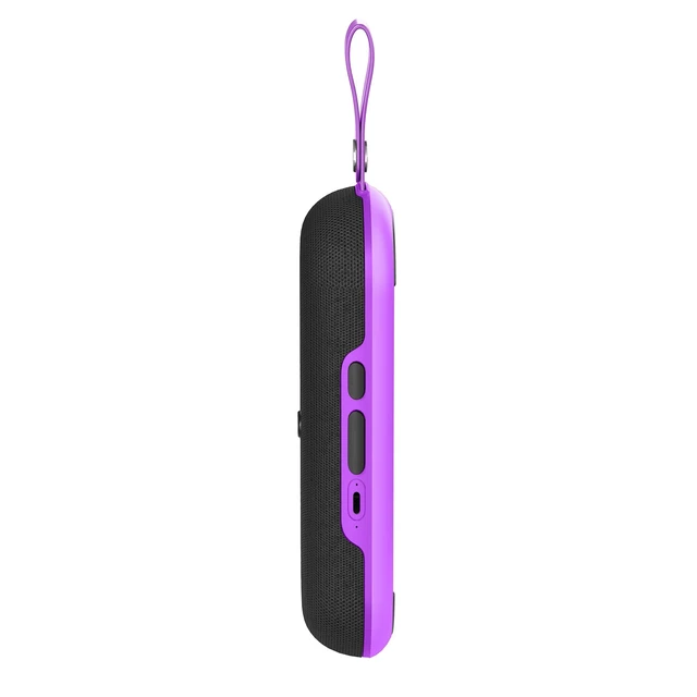 Alt view image 3 of 7 - Pin Point Golf GPS with Speaker, 40K+ Courses, IPX7 Waterproof, Purple GPS speaker powered by Golf Logix, 40,000+ courses - stereo sound, magnet mount, USB-C rechargeable