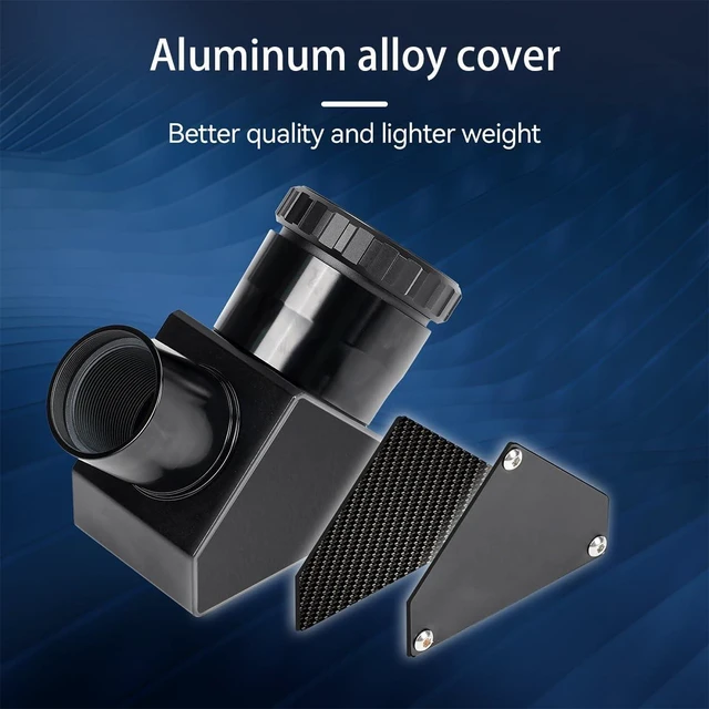 Alt view image 6 of 7 - SV223 1.25 Telescope Diagonal, 90 Degree Dielectric Mirror 99% Reflective Dielectric Coating, 2" with 1.25" Adapter, Twist Lock Mechanism, Diagonal Adapter for Astronomical Telescope
