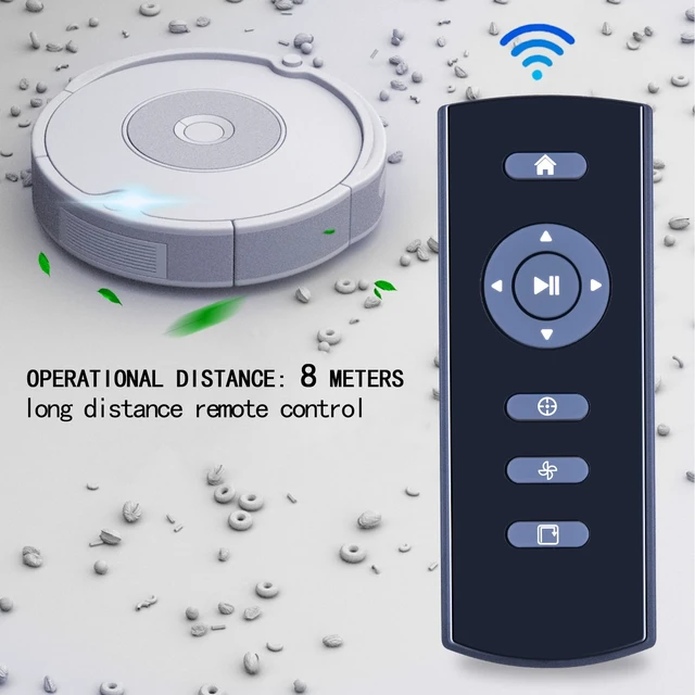 Alt view image 2 of 6 - New Replace Remote Control for Eufy T2901 Robovac 11c Pet Edition T2111 T2107 Robot Vacuum Cleaner