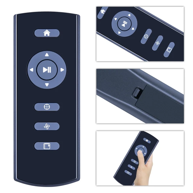 Alt view image 6 of 6 - New Replace Remote Control for Eufy T2901 Robovac 11c Pet Edition T2111 T2107 Robot Vacuum Cleaner