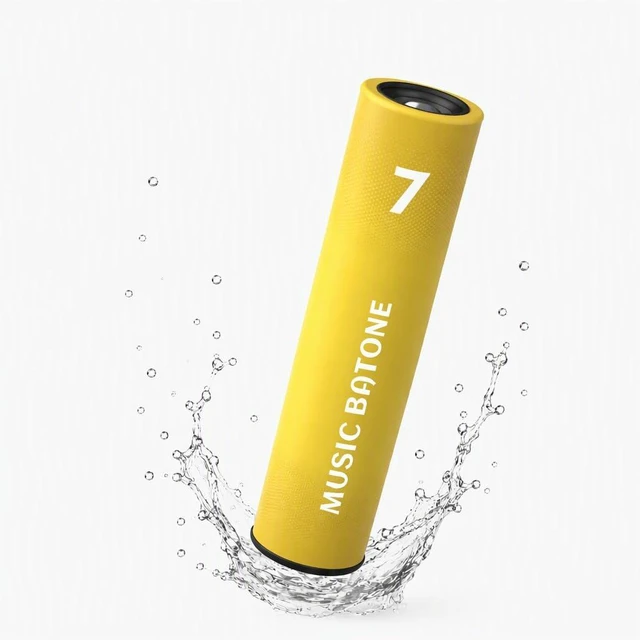 Main image of Portable Bluetooth Speaker,Stereo & Deep Bass,2000mAh Battery(Yellow Attractive exterior design, excellent sound quality Rugged Outdoor for Party,camping,sport.and even more suitable as a gift