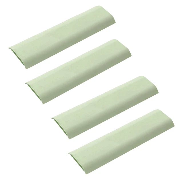 Main image of Cable Concealer Cord Cover, 4 PCS Self-Adhesive Wall Cable Covers with 8 PCS Double-side Tapes for TV Computer Office Theater (4PCS Green)