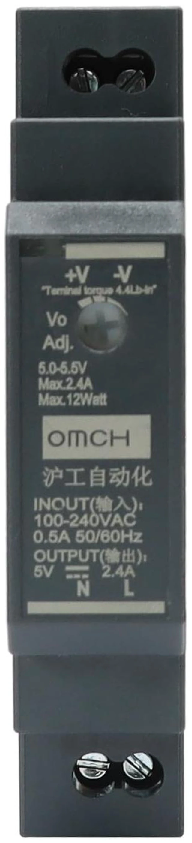 Alt view image 7 of 7 - HDR-15-5 DIN Rail Power Supply 15W 5V 2.4A Ultra Slim Features high efficiency, low standby consumption, and multiple safety protections for dependable operation