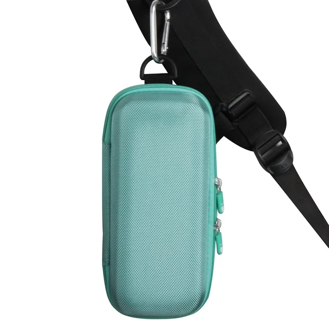 Alt view image 6 of 6 - Hard Travel Case for Ortizan X10 Portable Bluetooth Speaker (1st Gen) (Teal)