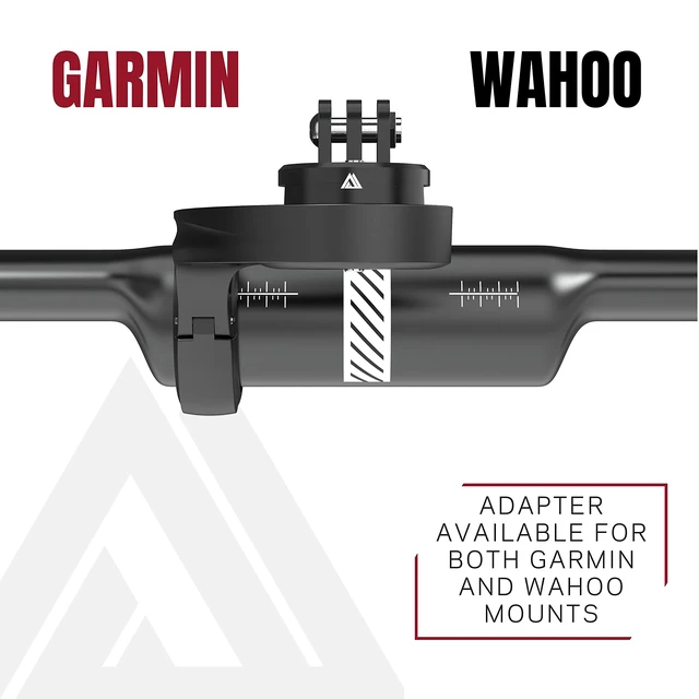 Alt view image 3 of 5 - Top Mount that Quarter Turn into Computer Mounts for Garmin Edge or Wahoo - Great for mounting Cameras and Lights (Black, Garmin)