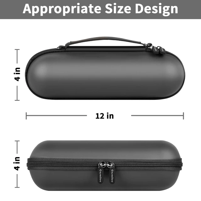 Alt view image 5 of 7 - Speaker Case for JBL Flip 6/7/ for Beats Pill Bluetooth Speaker for Beats Pill Accessories Storage Bag, with Shoulder Strap for Outdoor Traveller - Case Only