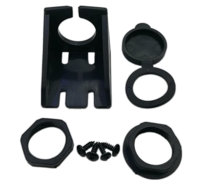 Alt view image 6 of 6 - 3.5mm & USB Flush Mount Cable - 1M, RCA Extension, Dash, Panel, Car, Boat, Motorcycle