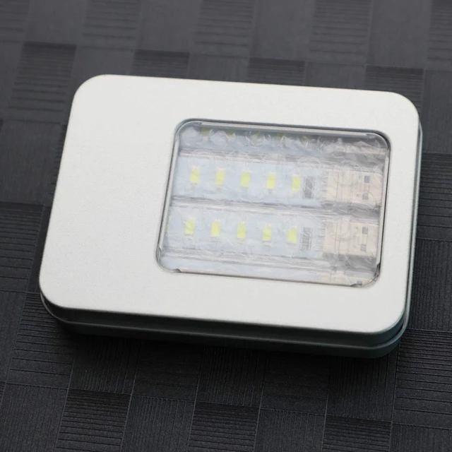 Alt view image 7 of 7 - 8pcs USB Light,Night Light Plug in,Small Led Light Stick(White) with 8 Lamp Beads for Power Brick/Portable Power Station