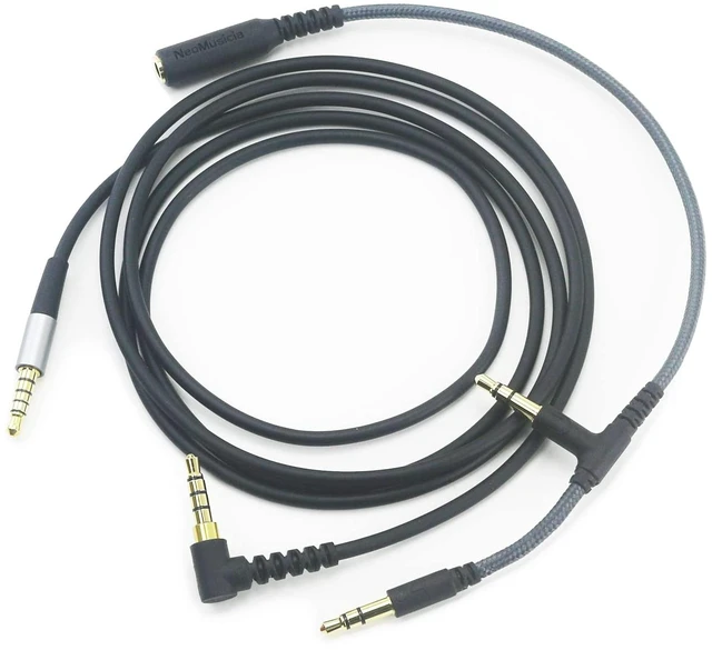 Main image of Replacement Audio Cable 3.5mm 5 Pole Male Compatible with SteelSeries Arctis Nova 1, 1X, Pro, 7, 7X, 1P Gaming Headset 1.3meters/4.3feet