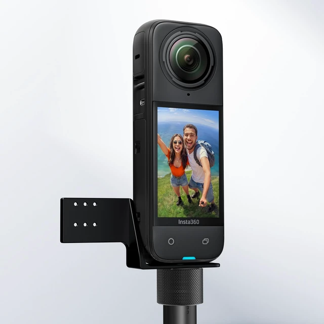 Alt view image 7 of 7 - Cold Shoe for Insta360 X4 Accessories, for RODE GO Mic Bracket Invisible Mic Bracket Compatible with Insta360 X4 / X3 /One X2 for RODE Wireless GO Microphone Holder, with 3.5mm Audio Cable