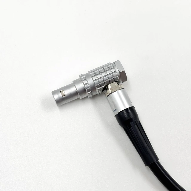 Alt view image 5 of 7 - Lemo-Compatible 0B 2 Pin Male to Male Right Angle Power Cable Suitable for Teradek Bond ARRI Alexa, Z CAM E2, DJI RS2/RS3, Tilta Float Gimbal, SmallHD, Vaxis, Blackmagic, 39
