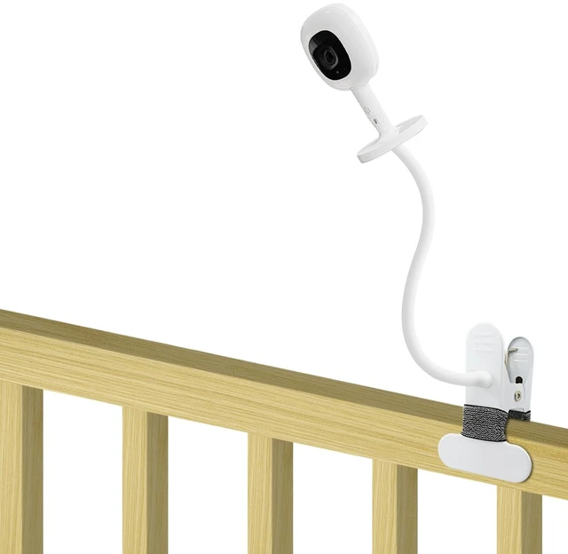 Main image of 15.7" Baby Monitor Mount for Nanit Pro & Flex Stand, Gooseneck Arm Compatible with Nanit Pro & Flex Stand, 15.7" flexible gooseneck arm, tool-free clamp, stable hold, no drilling