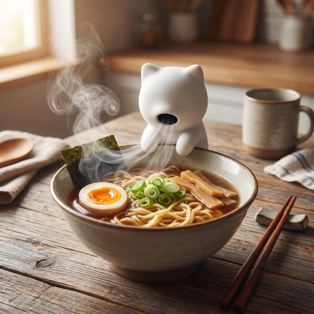Alt view image 5 of 7 - Mini Cooling Robot - Cat-Shaped Cooler for Hot Drinks & Food, 2 Speeds, Cools in 3 Mins, 3.14" Portable, Fits All Dishware - Perfect for Coffee, Tea & Meals,USB Rechargeable, Waterproof