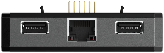 Alt view image 2 of 4 - POD LAN + USB Hub Module for Raspberry Pi Zero 2 W - Ethernet