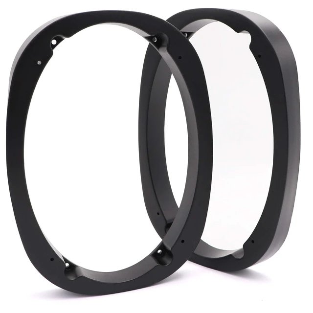 Alt view image 3 of 7 - 6" X 9" Universal Plastic Vehicle Car Speaker Spacer Adapter Mount Pack of 2