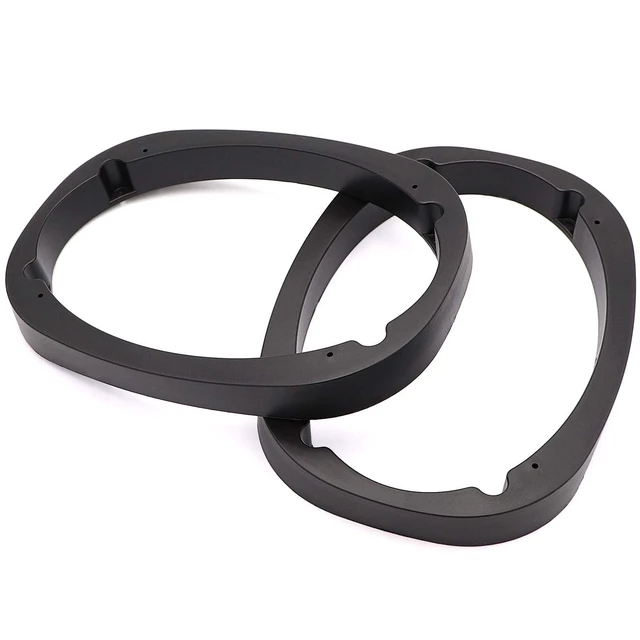 Alt view image 7 of 7 - 6" X 9" Universal Plastic Vehicle Car Speaker Spacer Adapter Mount Pack of 2