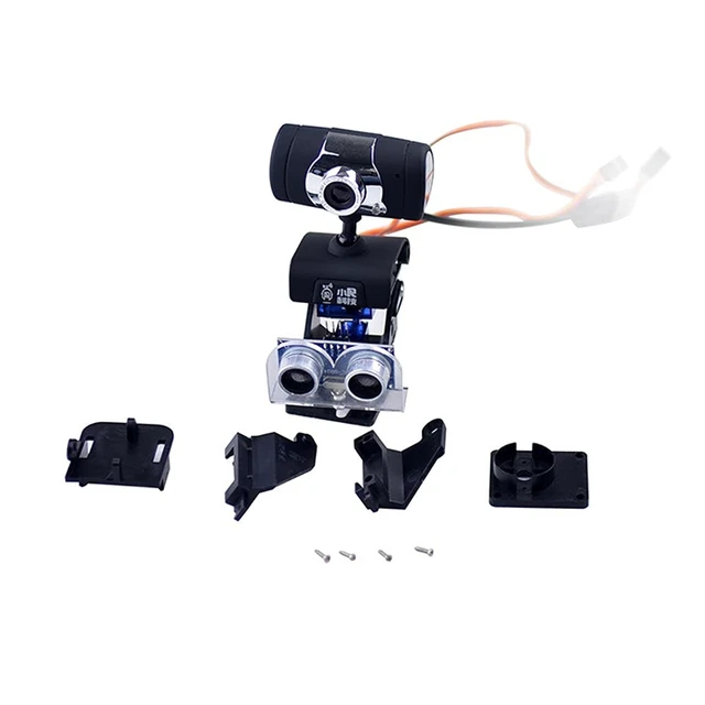 Alt view image 3 of 6 - Mini Pan/Tilt Camera Platform Anti-Vibration Camera Mount w/ 2 Servos Aircraft FPV