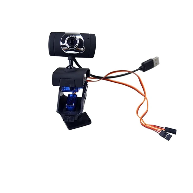 Alt view image 2 of 6 - Mini Pan/Tilt Camera Platform Anti-Vibration Camera Mount w/ 2 Servos Aircraft FPV