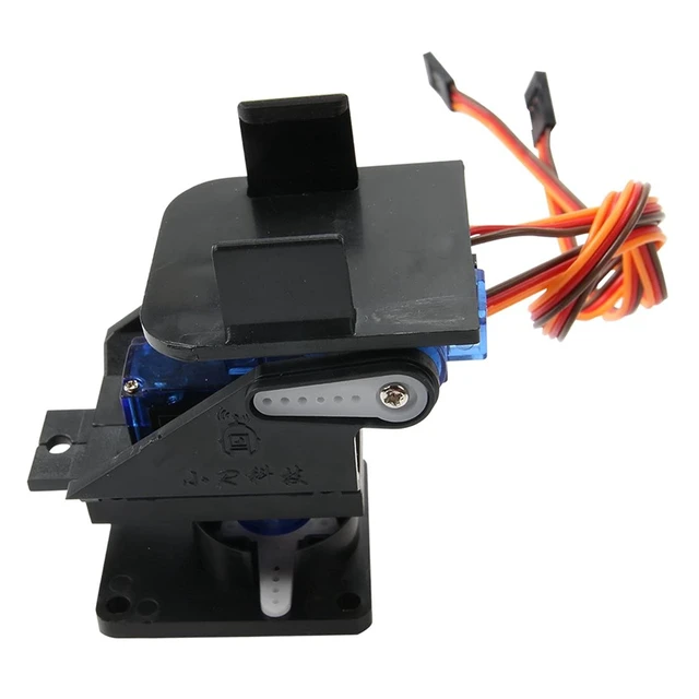 Alt view image 5 of 6 - Mini Pan/Tilt Camera Platform Anti-Vibration Camera Mount w/ 2 Servos Aircraft FPV