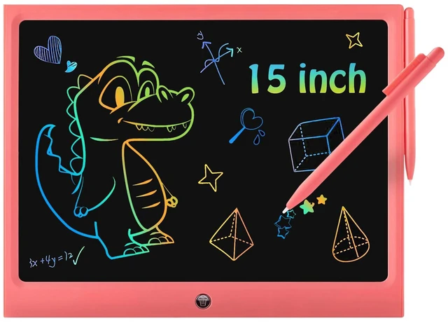 Main image of LCD Writing Tablet Kids Toys -15 Inch Toddler Toys Learning Drawing Pad Toys for 3 4 5 6 7 8 Years Boys Girls Birthday Christmas Easter Thanksgiving Gift Creative Doodle Board