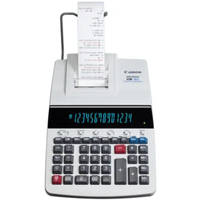 Alt view image 3 of 3 - Office Products MP49DII Desktop Printing Calculator