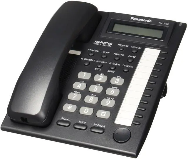 Main image of KX-T7730 Telephone Black