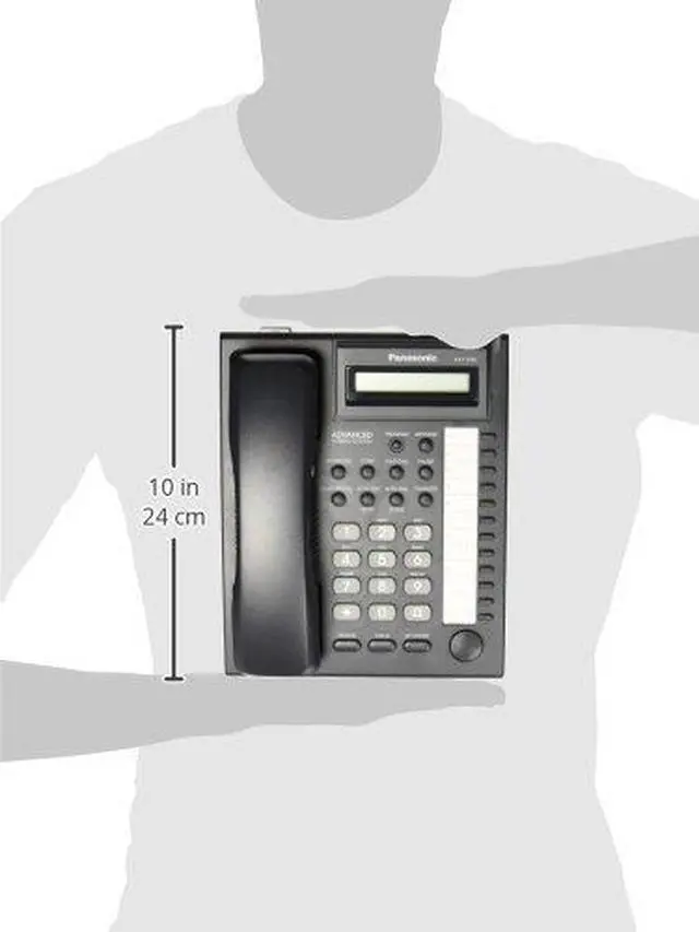Alt view image 3 of 3 - KX-T7730 Telephone Black