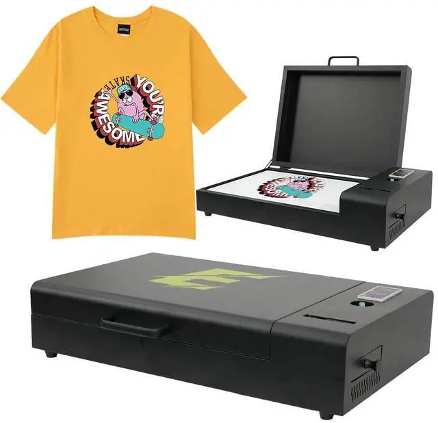 Main image of Upgraded A3 DTF Curing Oven with Temperature Control for Heat Transfer Printing, T-Shirts A3 DTF Oven Dryer with Air Purification Black
