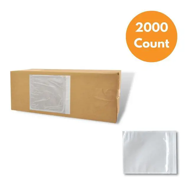 Alt view image 4 of 6 - PSBM 2000 PCS 7 x 10 Inch Clear Blank Packing List Envelopes, Shipping Documents Pouches/Sleeves for Mailing Labels, Invoices, Documents and Packing Slips
