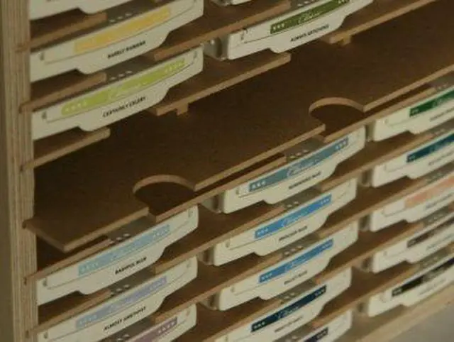 Alt view image 4 of 4 - Standard Ink Pad Holder 60 - Stores 60 Stamp Pads