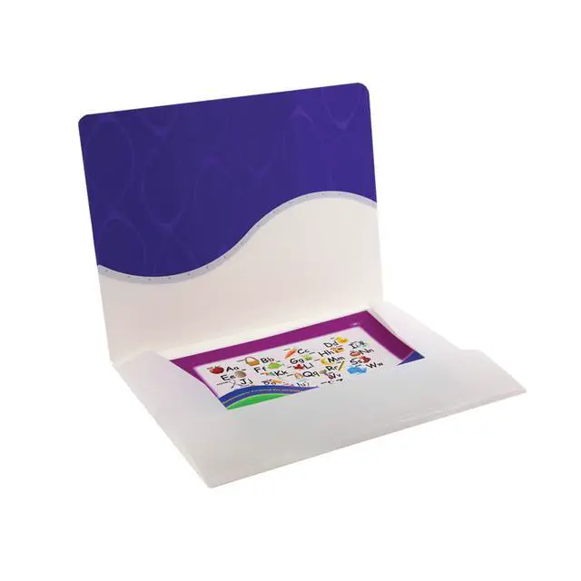 Alt view image 2 of 6 - Document Holder w/Elastic Band, Letter Size, 72-Case | Safe PP, water-resistant, keeps papers flat