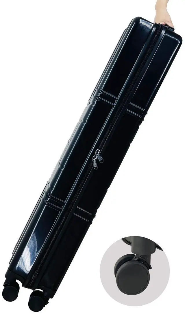 Main image of Upgraded 39" Hard Travel Case with 4 Spinner Wheels and Handles Banner Case for Roll Up Banner Stand or Backdrop Booth Frame Travel Bag Interior Dimensions: 39"L x 10" W x 8"H
