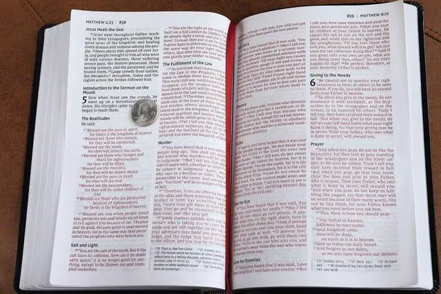 Alt view image 6 of 6 - Real Leather NIV Large Print Bible. Option to Laser Engraved Name, Personalized Gift for Wedding, Baptism, Graduation or Birthday, Birthday or whatever occasion. Handmade in the USA