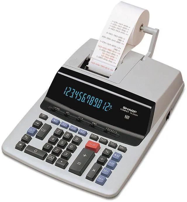 Main image of VX2652H VX2652H Two-Color Printing Calculator Black/Red Print 4.8 Lines/Sec