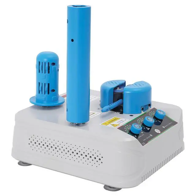 Alt view image 6 of 6 - Air Cushion Machine, 16.4-32.8 ft/min Efficiently Air Pillow Machine, Portable Air Cushion Wrap Machine, Adjustable Design Inflatable Packaging System for Distribution and Packaging Supplies
