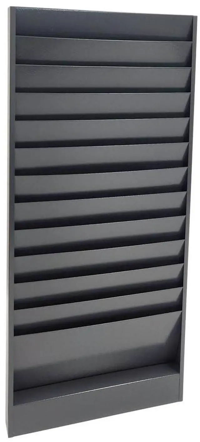 Main image of 12-Pocket Heavy Duty Automotive Repair Order Rack Wall-Mount Organizers