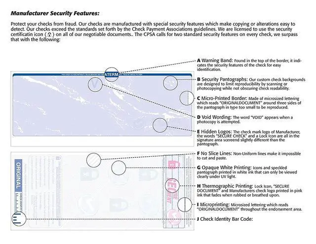 Alt view image 4 of 5 - ABC Computer Voucher Checks Compatible w/Quick Books Check on Top, Chain Blue (1000 Sheets)